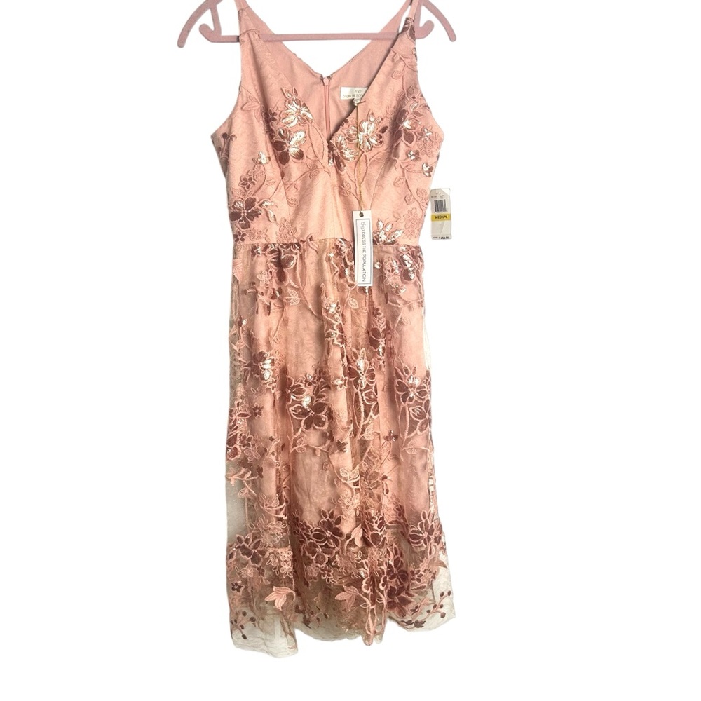 NWT - Dress The Population Ally Floral Cocktail Dress - Size Medium - Picture 2 of 9